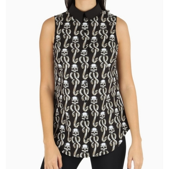 ISO Blackmilk Dark Mark Death Eater Top - Picture 2 of 3